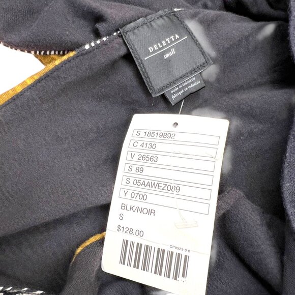 Deletta Anthropologie Abstract Print Sleeveless V-Neck Dress Size Small NWT - Picture 9 of 12